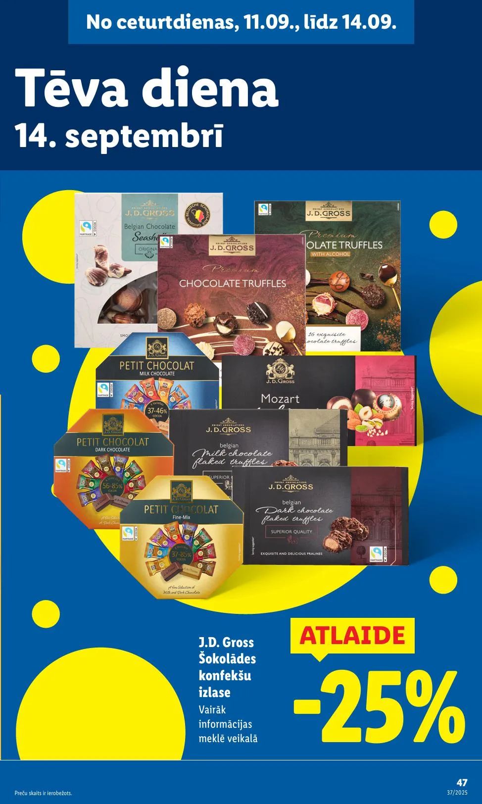 Jaunākais Lidl akciju buklets, kurā redzamas pašreizējās atlaides un īpašie piedāvājumi.