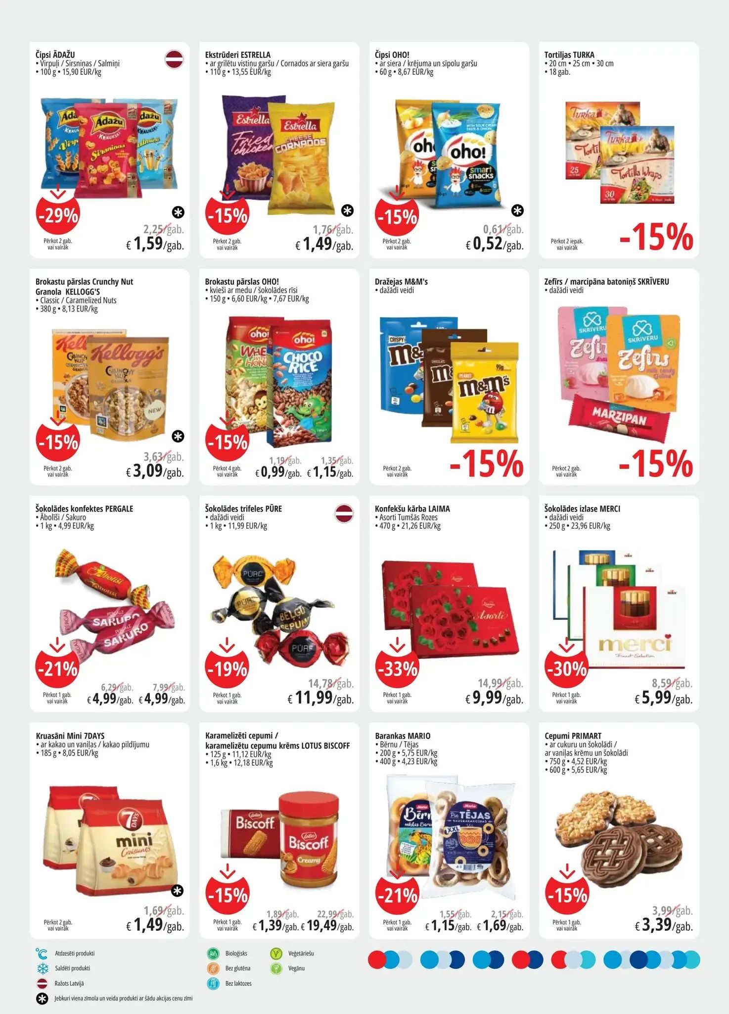 Jaunākais PROMO Cash&Carry akciju buklets, kurā redzamas pašreizējās atlaides un īpašie piedāvājumi.