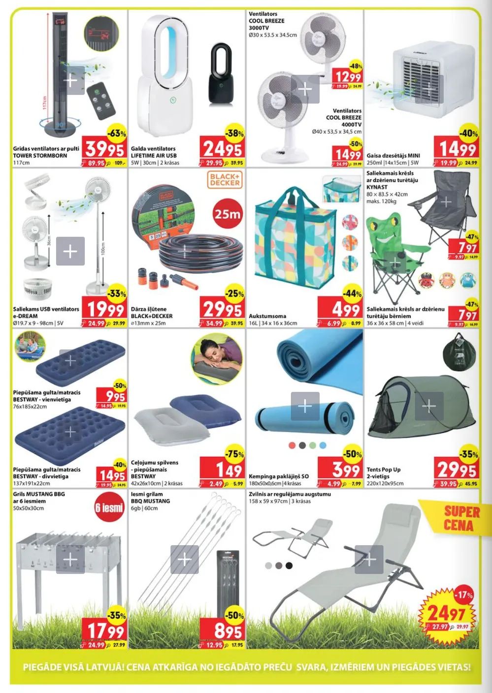Jaunākais Super Selection akciju buklets, kurā redzamas pašreizējās atlaides un īpašie piedāvājumi.