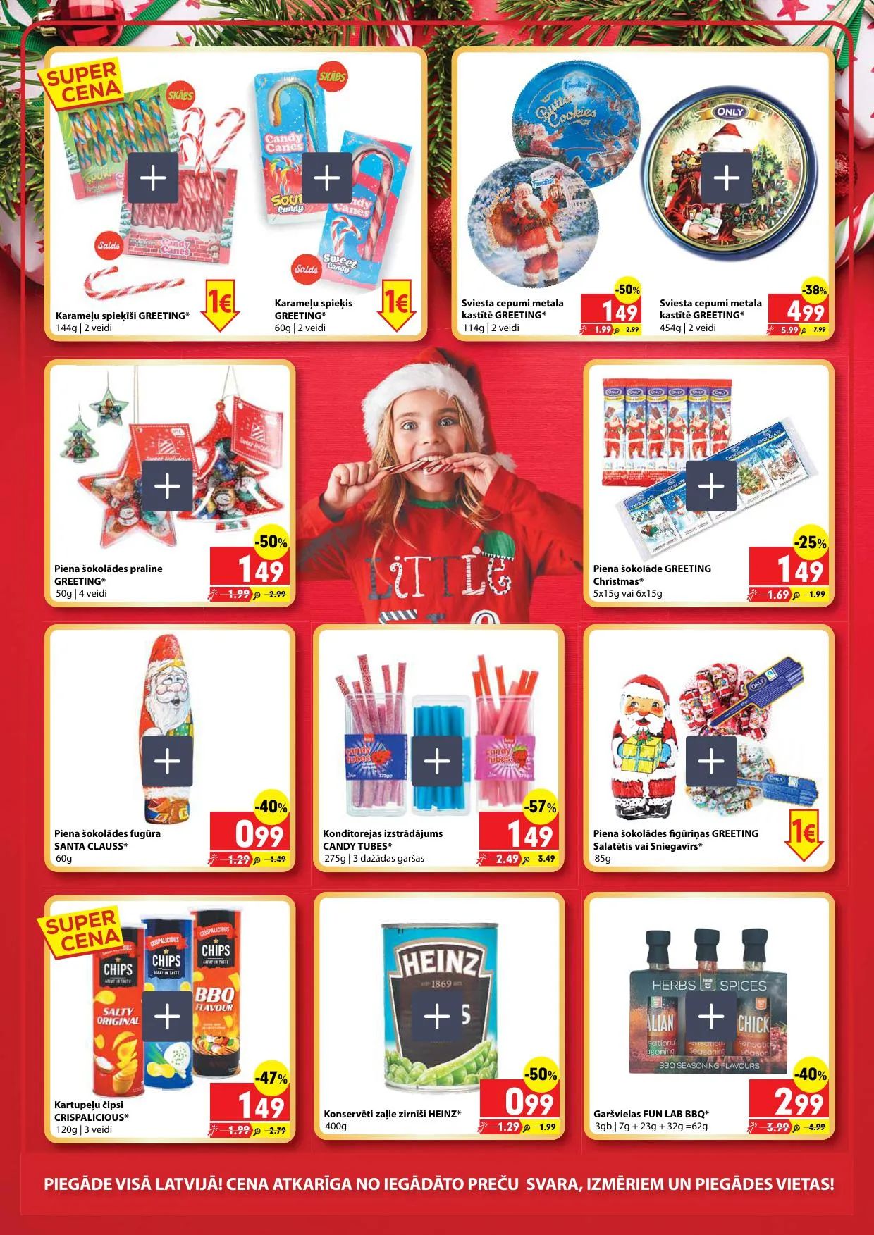 Jaunākais Super Selection akciju buklets, kurā redzamas pašreizējās atlaides un īpašie piedāvājumi.